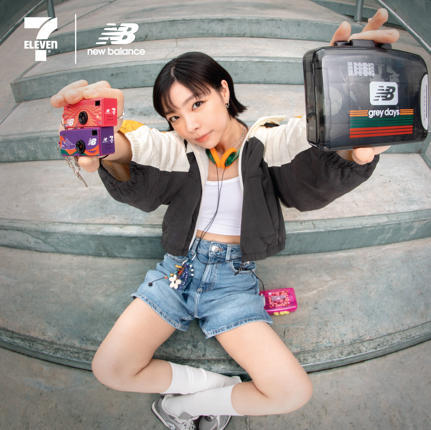 SCHOOLMATE 購入特典2種 New Balance 